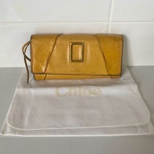 Chloe Wallet golden yellow